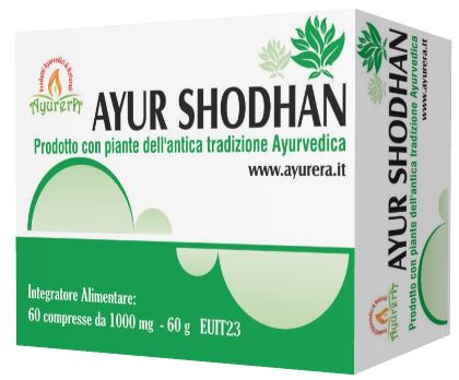AYUR SHODHAN 60 COMPRESSE 1 G - Farmacia De Pasquale