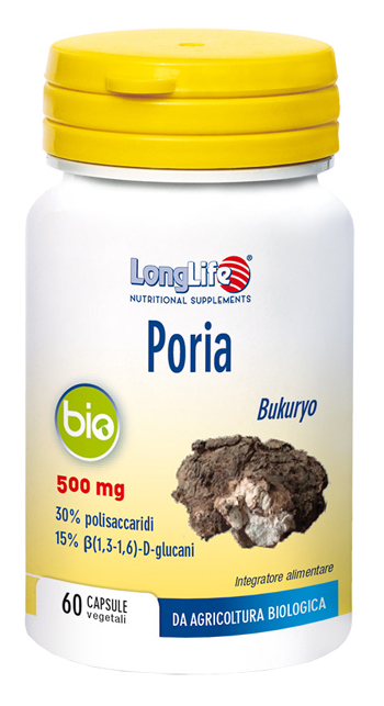 LONGLIFE PORIA BIO 60 CAPSULE VEGETALI - Farmacia De Pasquale