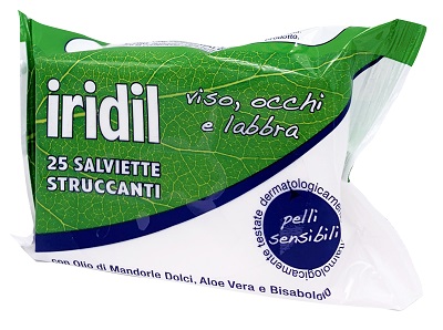 IRIDIL SALVIETTE STRUCCANTI 25 PEZZI - Farmacia De Pasquale