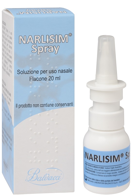 NARLISIM SPRAY SOLUZIONE NASALE 20 ML - Farmacia De Pasquale