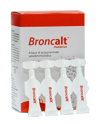 BRONCALT STRIP PEDIATRICO SOLUZIONE IRRIGAZIONE NASALE 20 FLACONCINI DA 2 ML - Farmacia De Pasquale