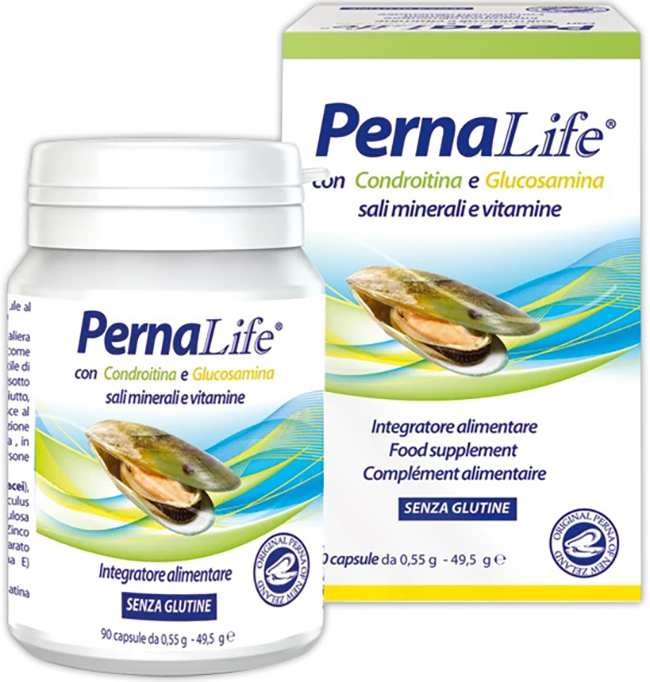 PERNALIFE GLUCOSAMINA CONDROITINA VITAMINE E MINERALI 90 CAPSULE - Farmacia De Pasquale