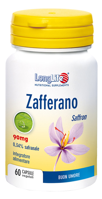 LONGLIFE ZAFFERANO 60 CAPSULE VEGETALI - Farmacia De Pasquale