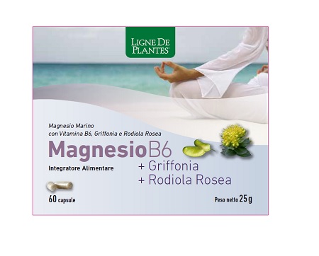 MAGNESIO B6 + GRIFFONIA + RODIOLA 60 CAPSULE - Farmacia De Pasquale