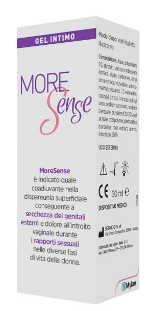 MORESENSE GEL TUBO 30 ML - Farmacia De Pasquale