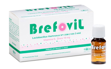 BREFOVIL 10 FLACONCINI MONODOSE DA 10 ML GUSTO LAMPONE - Farmacia De Pasquale