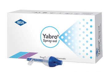 YABRO SPRAY-SOL 10 FIALE 5 ML SODIO IALURONATO 0,18% - Farmacia De Pasquale