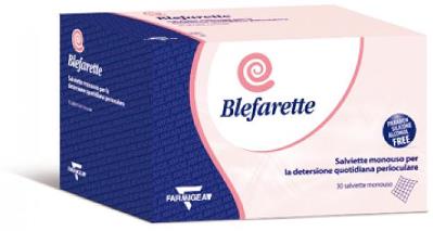 SALVIETTINE OCULARI MEDICATE BLEFARETTE SENZA PARABENI SENZA SILICONE SENZA ALCOOL 30 PEZZI - Farmacia De Pasquale