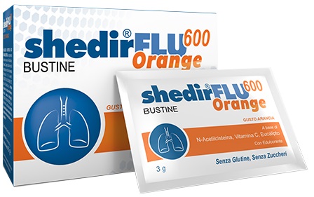 SHEDIRFLU 600 ORANGE 20 BUSTINE - Farmacia De Pasquale