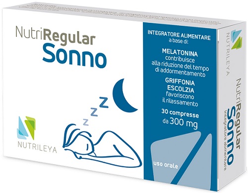 NUTRIREGULAR SONNO 30 COMPRESSE - Farmacia De Pasquale