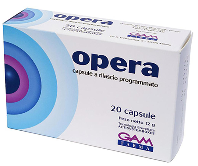 OPERA 20 CAPSULE - Farmacia De Pasquale
