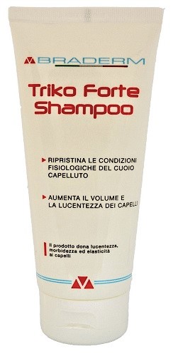 TRIKO FORTE SHAMPOO 200 ML BRADERM - Farmacia De Pasquale