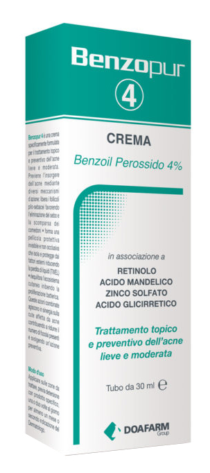 BENZOPUR 4 CREMA 30 ML - Farmacia De Pasquale