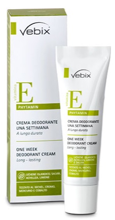VEBIX PHYTAMIN CREMA DEODORANTE 1 SETTIMANA 25 ML - Farmacia De Pasquale