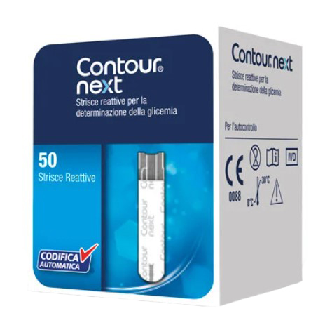 CONTOUR GLICEMIA STRISCE REATTIVE 50 PEZZI - Farmacia De Pasquale
