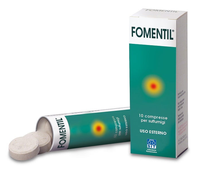 FOMENTIL 10 COMPRESSE X SUFFUMIGI - Farmacia De Pasquale