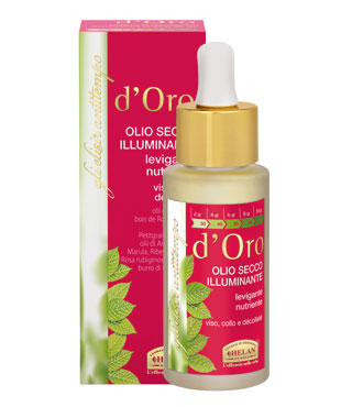 ELISIR ANTITEMPO D'ORO OLIO SECCO ILLUMINANTE 30 ML - Farmacia De Pasquale