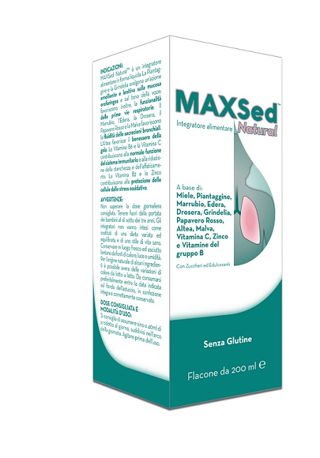MAXSED NATURAL 200 ML - Farmacia De Pasquale