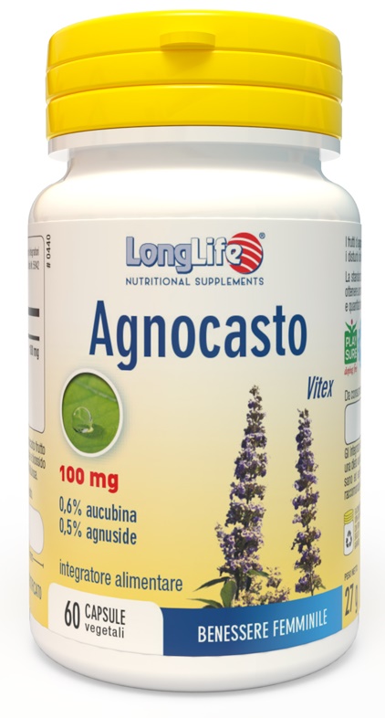 LONGLIFE AGNOCASTO 60 CAPSULE VEGETALI - Farmacia De Pasquale