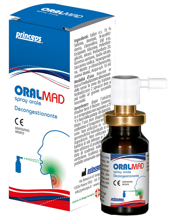 ORALMAD SPRAY 15 ML - Farmacia De Pasquale
