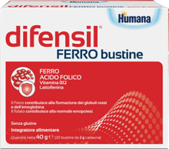 DIFENSIL FERRO BUSTINE 20 BUSTINE 2 G - Farmacia De Pasquale