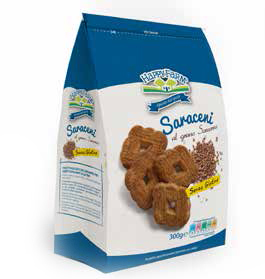 HAPPY FARM BISCOTTI SARACENI 300 G - Farmacia De Pasquale