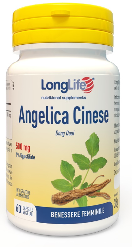 LONGLIFE ANGELICA CINESE 60 CAPSULE VEGETALI - Farmacia De Pasquale