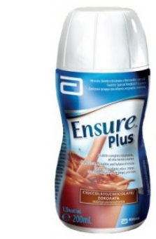 ENSURE PLUS CIOCCOLATO 4 BOTTIGLIE DA 200 ML - Farmacia De Pasquale