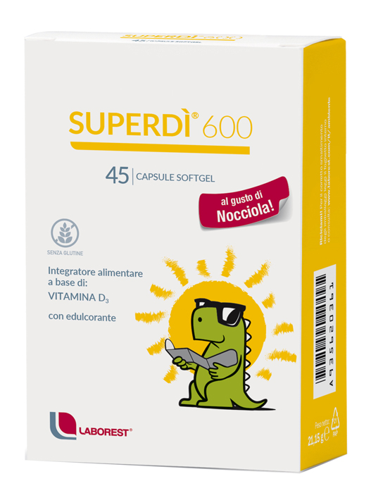 SUPERDI' 600 45 CAPSULE - Farmacia De Pasquale