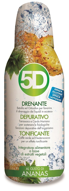 5D SLEEVERATO ANANAS 500 ML - Farmacia De Pasquale