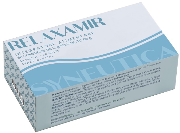 RELAXAMIR 60 COMPRESSE - Farmacia De Pasquale