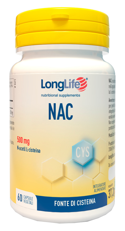LONGLIFE NAC 60 CAPSULE VEGETALI - Farmacia De Pasquale