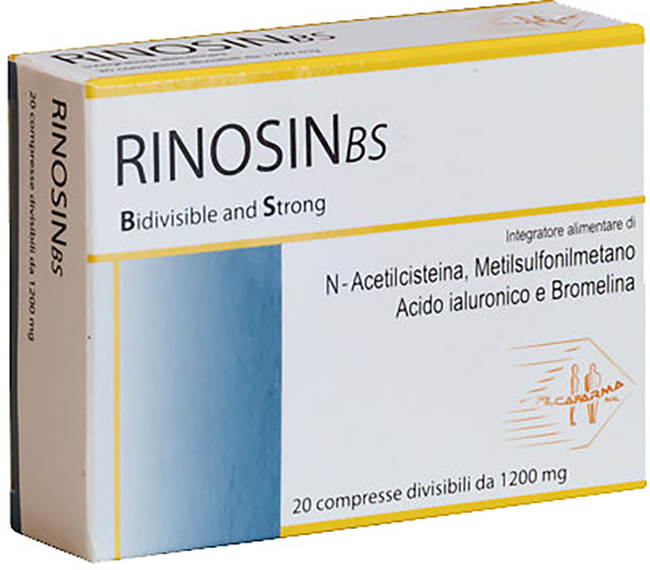 RINOSINBS 20 COMPRESSE DA 1.2 G - Farmacia De Pasquale