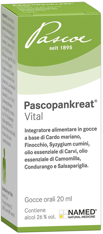 PASCOPANKREAT VITAL GOCCE 20 ML PASCOE - Farmacia De Pasquale