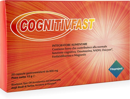 COGNITIVFAST 20 CAPSULE GASTRORESISTENTI DA 600 MG - Farmacia De Pasquale