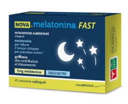 NOVA MELATONINA FAST 45 COMPRESSE 1MG DI MELATONINA - Farmacia De Pasquale