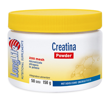 LONGLIFE CREATINA POWDER 150 G - Farmacia De Pasquale