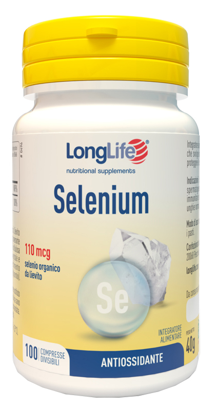 LONGLIFE SELENIUM 100 COMPRESSE DIVISIBILI - Farmacia De Pasquale