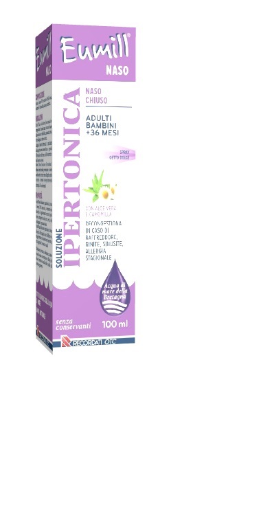 EUMILL NASO SPRAY SOLUZIONE IPERTONICA 100 ML - Farmacia De Pasquale