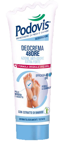 PODOVIS DEOCREMA 48 ORE 100 ML - Farmacia De Pasquale