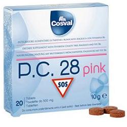 PC 28 PINK 20 TAVOLETTE - Farmacia De Pasquale