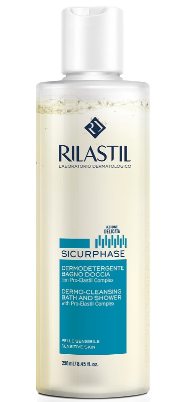 RILASTIL SICURPHASE DERMODETERGENTE BAGNO DOCCIA 250 ML - Farmacia De Pasquale