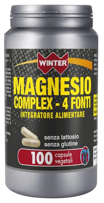 WINTER MAGNESIO COMPLEX 4 FONTI 100 CAPSULE VEGETALI - Farmacia De Pasquale