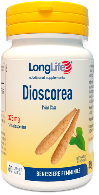 LONGLIFE DIOSCOREA 60 CAPSULE - Farmacia De Pasquale