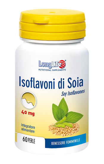 LONGLIFE ISOFLAVONI SOIA 60 PERLE - Farmacia De Pasquale