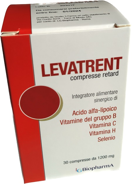 LEVATRENT 30 COMPRESSE - Farmacia De Pasquale