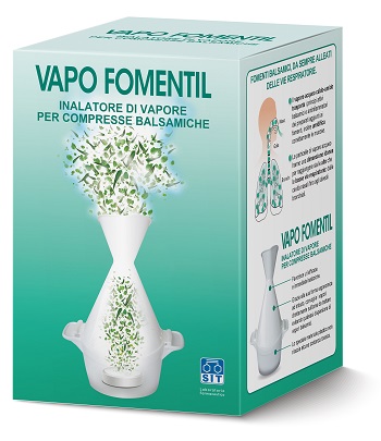 VAPO FOMENTIL INALATORE DI VAPORE PER COMPRESSE BALSAMICHE - Farmacia De Pasquale