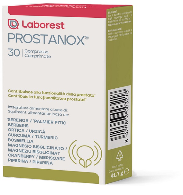 PROSTANOX 30 COMPRESSE 1,2 G - Farmacia De Pasquale