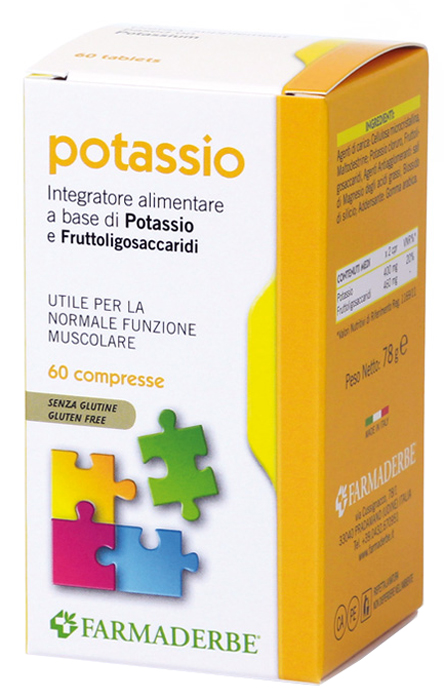 POTASSIO 60 COMPRESSE - Farmacia De Pasquale