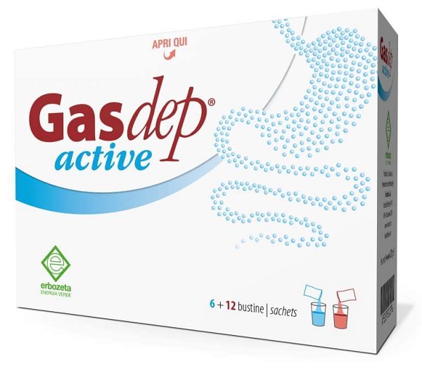 GASDEP ACTIVE 6+12 BUSTINE - Farmacia De Pasquale